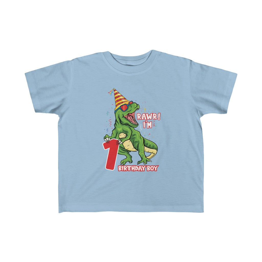 Rawr I'm 1 Birthday Boy TShirt - Premium Kids clothes - Just $21.50! Shop now at Nine Thirty Nine Design