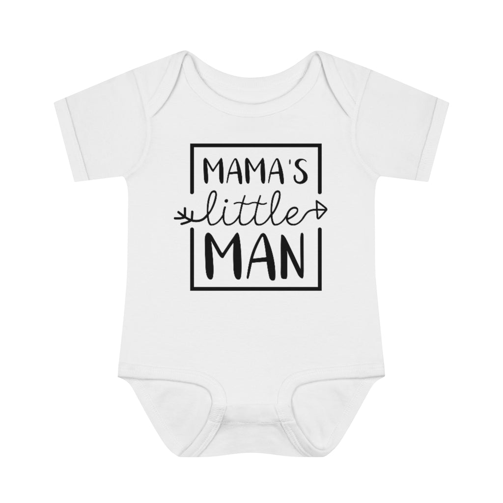 Mama's Little Man Bodysuit - Premium Kids clothes - Just $19.50! Shop now at Nine Thirty Nine Design