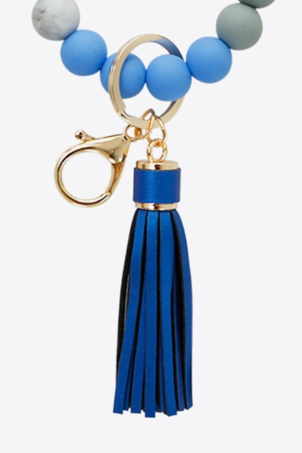 LOVE Beaded Keychain with Tassel Key Chains