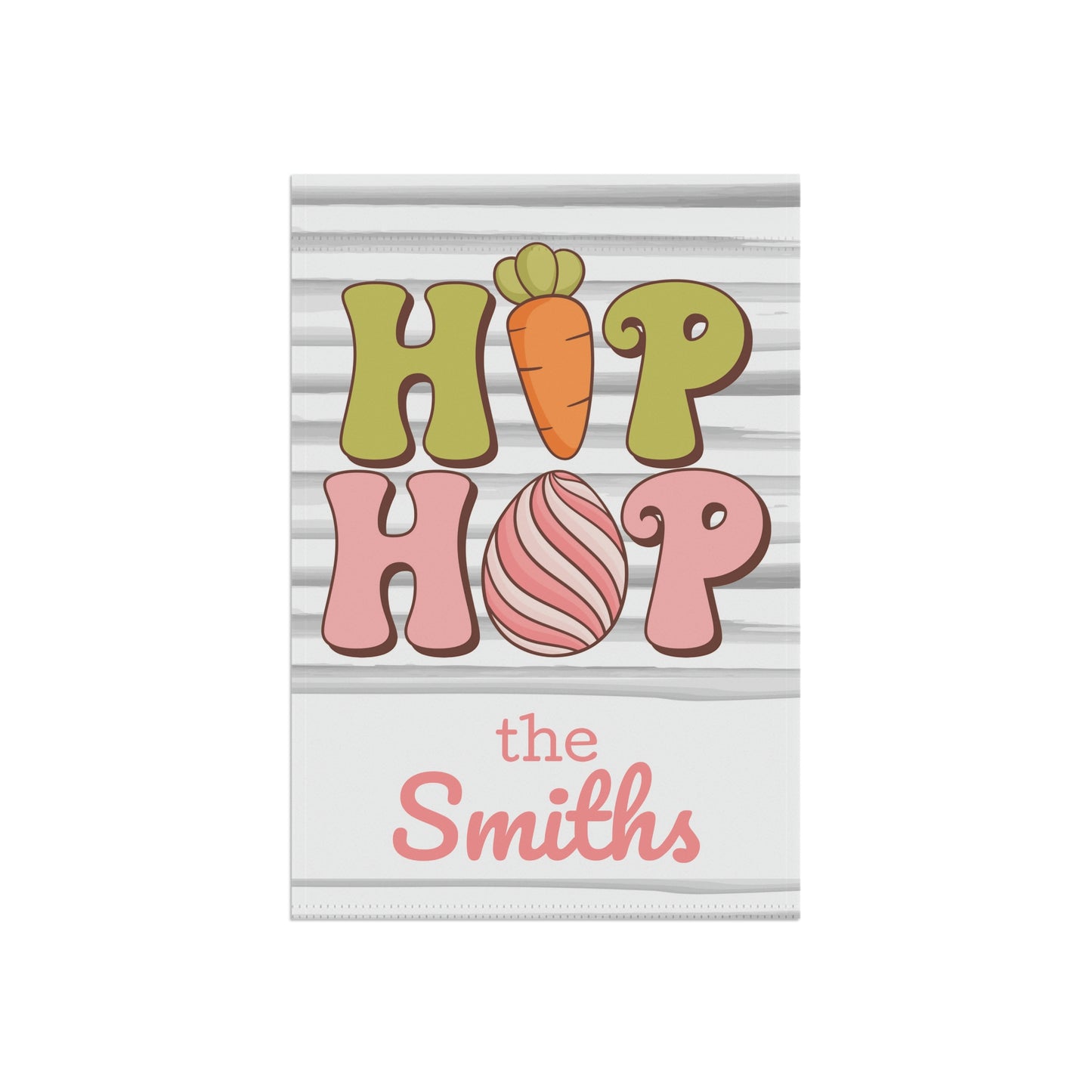 Hip Hop Easter Garden Flag