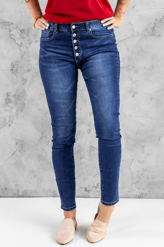 Baeful What You Want Button Fly Pocket Jeans - Premium  - Just $51! Shop now at Nine Thirty Nine Design