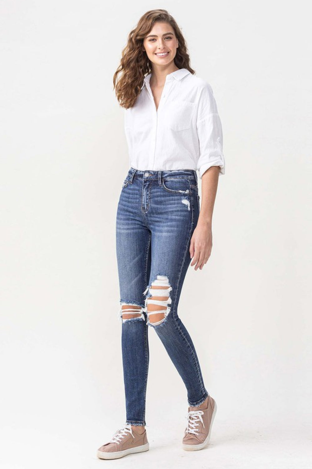 Lovervet Hayden Full Size High Rise Skinny - Premium Jeans - Just $56! Shop now at Nine Thirty Nine Design