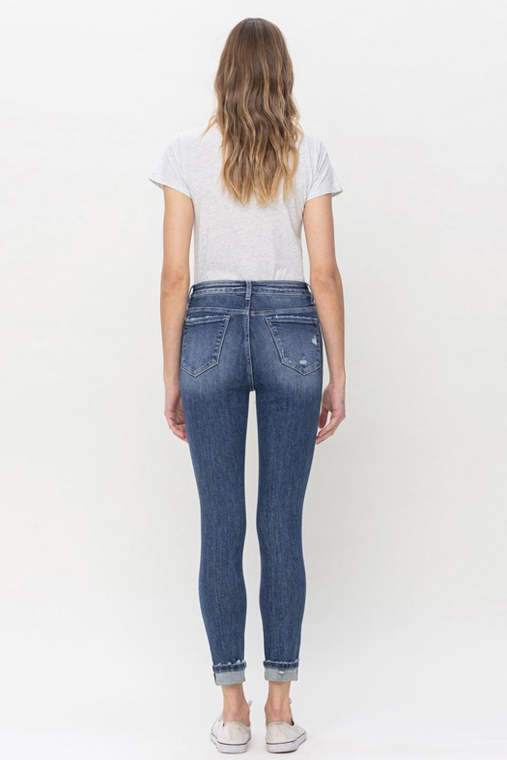 Vervet by Flying Monkey Teagan Full Size High Rise Cropped Skinny Jeans - Premium  - Just $56! Shop now at Nine Thirty Nine Design