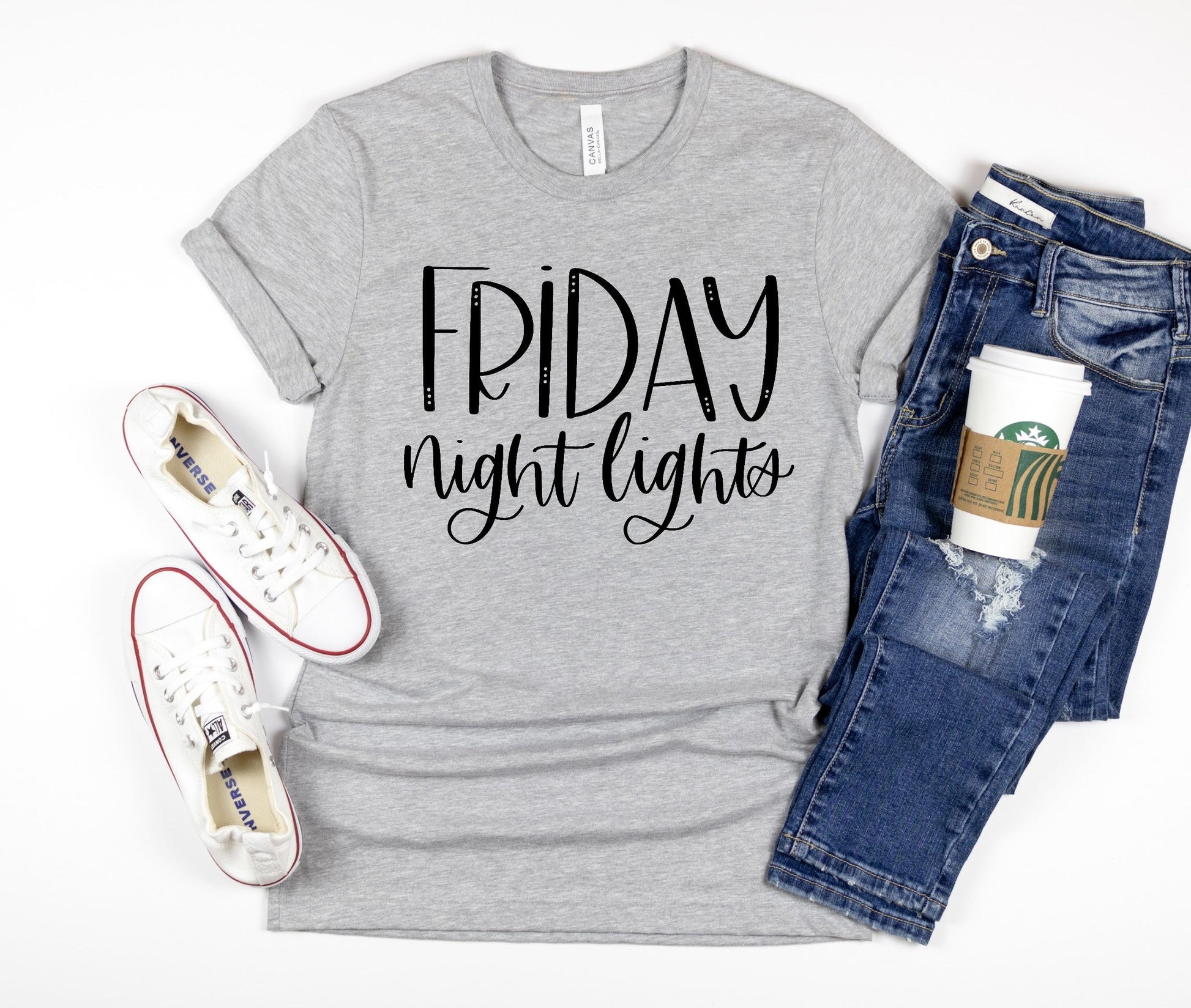 Friday Night Lights Tshirt, Fall TShirt, Football Shirt - Premium T-Shirt - Just $21.50! Shop now at Nine Thirty Nine Design