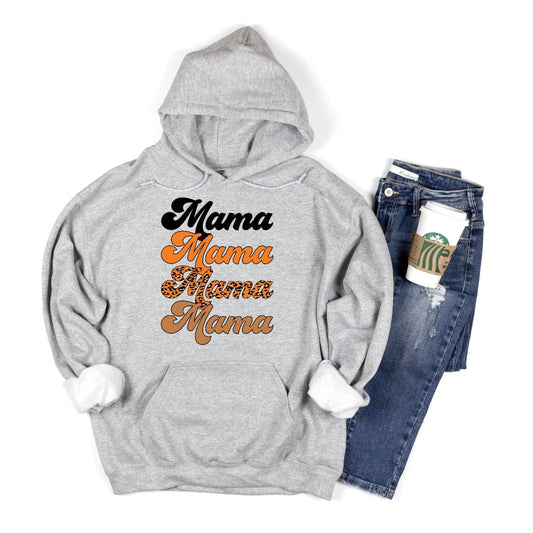 Fall Mama Hooded Sweatshirt Hoodie