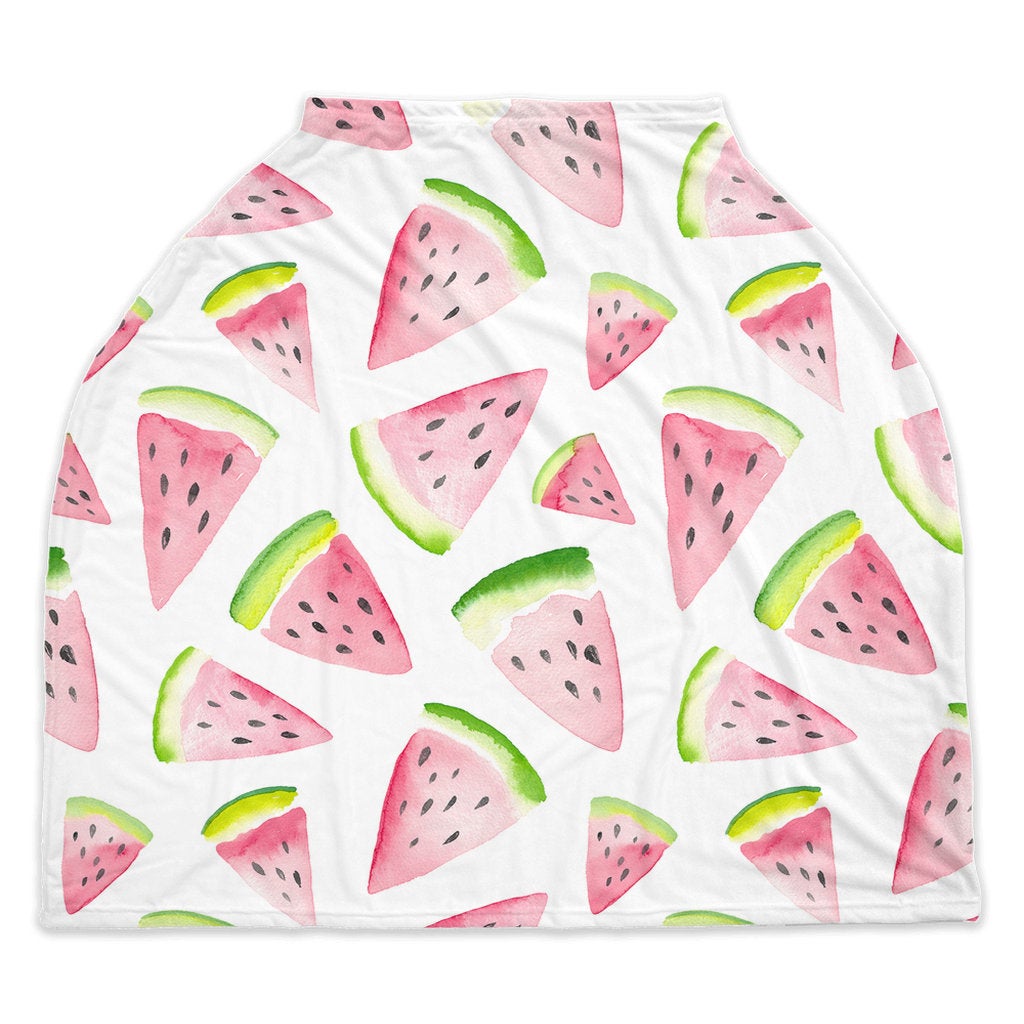 Watermelon Nursing Cover, Breastfeeding Cover, Nursing Cover Up, New Baby Gift, Infinity Scarf, Car Seat Cover, Shopping Cart - Premium Nursing Cover - Just $31.50! Shop now at Nine Thirty Nine Design