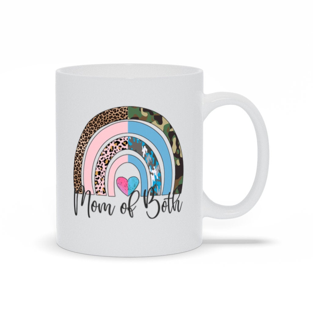 Mom of Both Mug, Mothers Day Gift, Gift from Son, Gift from Daughter, Twin Mom Gift, Glitter and Dirt, Mom of Both, Funny Mom Mug, Coffee - Premium Mug - Just $18.99! Shop now at Nine Thirty Nine Design