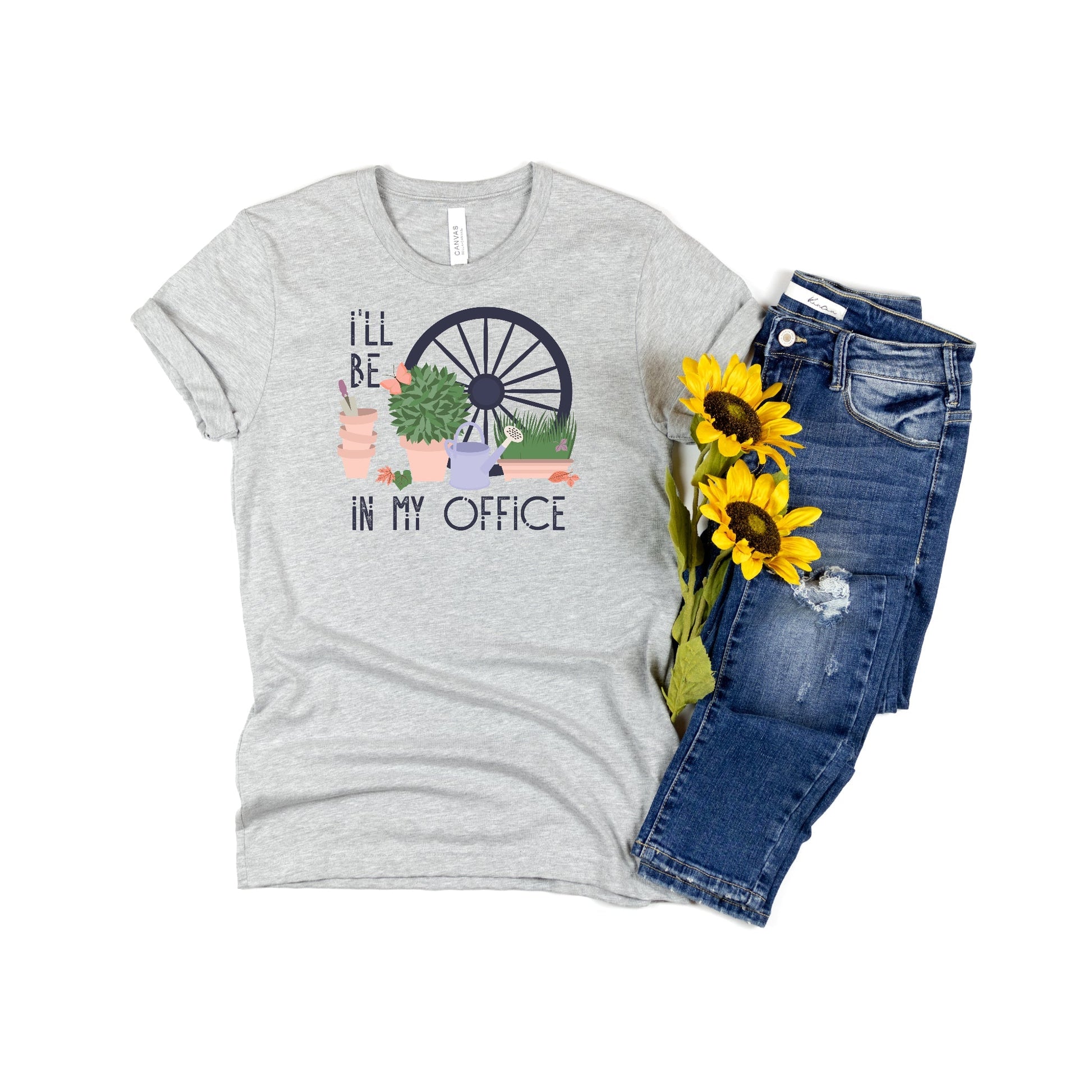 I'll Be In My Office Gardening Tshirt, Plants Shirt - Premium T-Shirt - Just $19.50! Shop now at Nine Thirty Nine Design