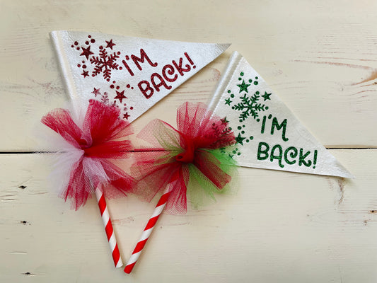 I’m Back Elf Christmas Flag