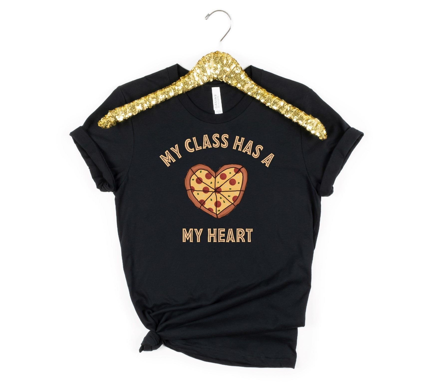 Teacher Valentines Day Shirt, My Class Has a Piece of My Heart, Teacher Pizza, Matching Teacher Shirts, Teacher Valentine Gift, Gift for Her - Premium T-Shirt - Just $21.50! Shop now at Nine Thirty Nine Design