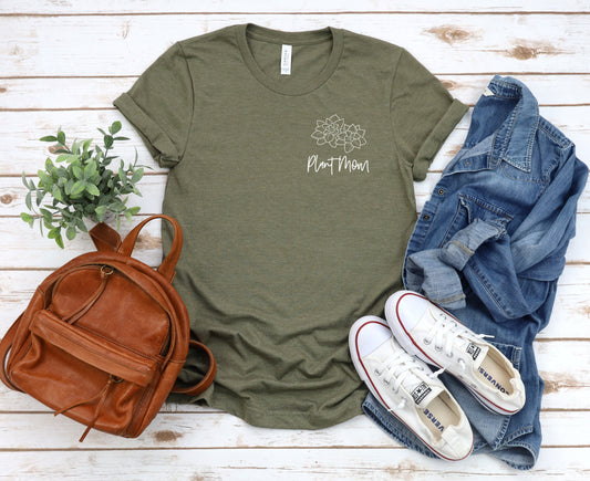 Plant Mom Shirt, Plant Mama Shirt, Plant Lady Shirt, Funny Graphic Tee, Plant Mom Gift, Funny Plant Shirt, Cute Plant Shirt, Gardener Shirt, T-Shirt