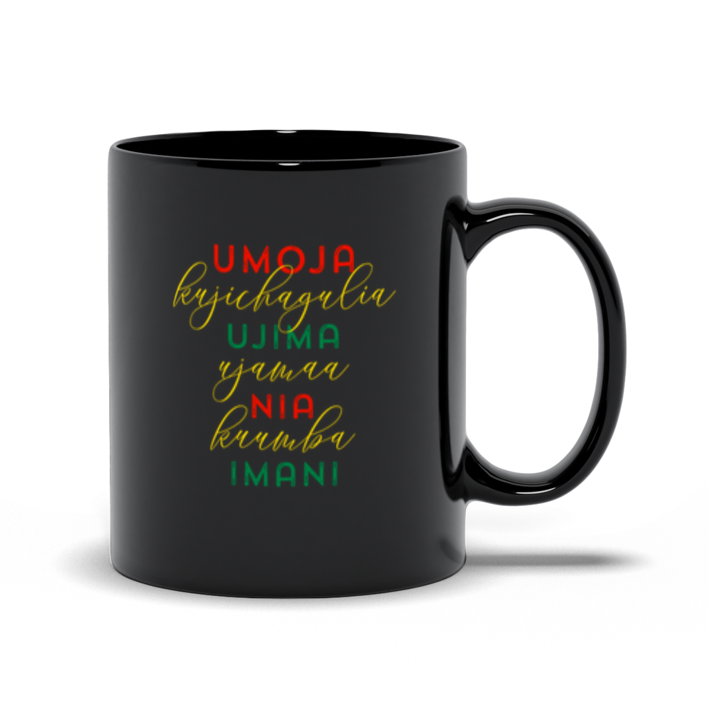 Kwanzaa Black Mugs Mugs