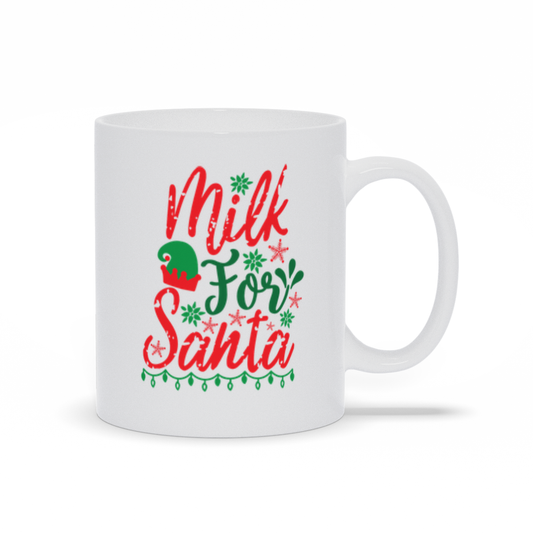 Milk for Santa Christmas Mug - Premium Mug - Just $16.50! Shop now at Nine Thirty Nine Design