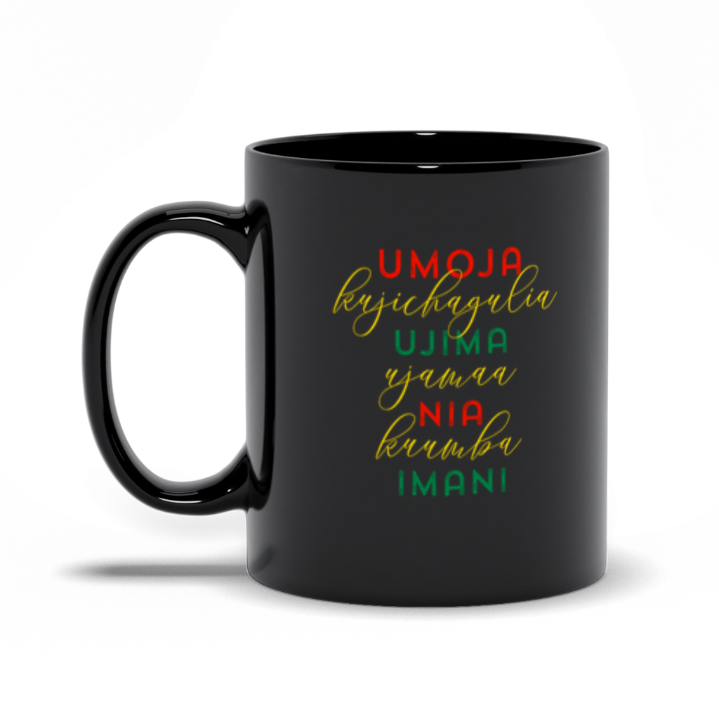 Kwanzaa Black Mugs Mugs