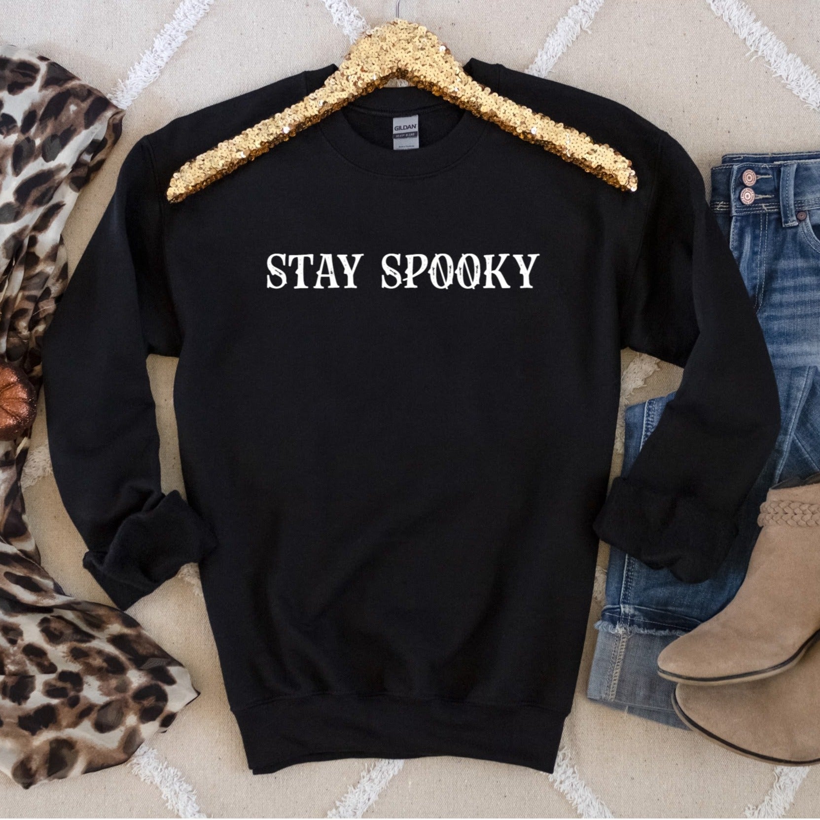 Stay Spooky Sweatshirt - Adult - Premium Sweatshirt - Just $29.50! Shop now at Nine Thirty Nine Design