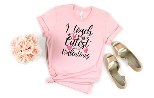 Teacher Valentine Shirt, Teach The Cutest Valentines, Teacher Valentines Day Outfit, Valentine Gift for Teacher, Cute Teacher Shirt - Premium T-Shirt - Just $21.50! Shop now at Nine Thirty Nine Design