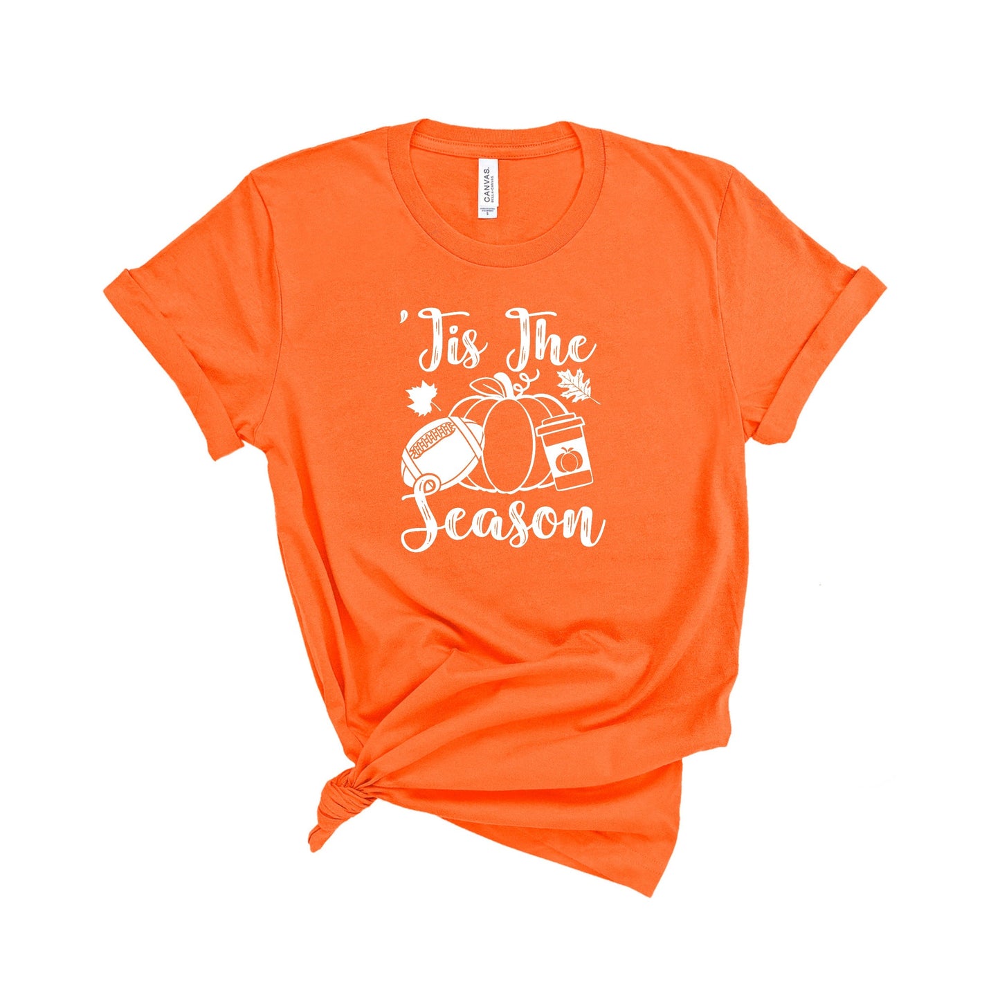Tis The Season Football Shirt, Fantasy Football Shirt, Fall Football Shirt, Funny Fall Shirt, Pumpkin Spice Shirt, Cute Fall Shirt, Pumpkin - Premium T-Shirt - Just $21.50! Shop now at Nine Thirty Nine Design
